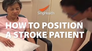 How To Position A Stroke Patient [upl. by Menendez793]