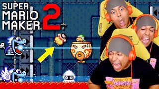 I REGRETTED THIS INSTANTLY SUPER MARIO MAKER 2 110 [upl. by Atinrahc631]