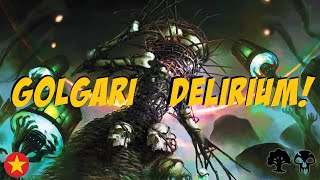 MTG Arena Golgari Delirium Standard Ranked BO1 [upl. by Idnerb]