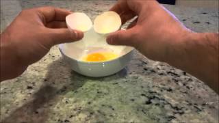 How To Crack An Egg StepByStep Tutorial [upl. by Odicalp]