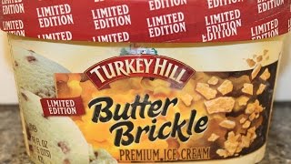 Turkey Hill Butter Brickle Ice Cream Review [upl. by Ahsaz]