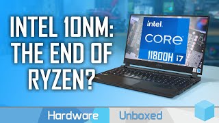 Intel Core i711800H Review Tiger Lake H45 is Here [upl. by Akinehs991]