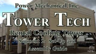 Tower Tech Cooling Towers Assembly [upl. by Leandre]