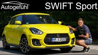 Suzuki Swift Sport FULL REVIEW 2019 allnew generation  Autogefühl [upl. by Adla806]