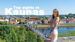 Visiting Kaunas Lithuania  Travel guide from a local [upl. by Nahguav]