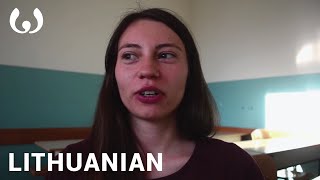 WIKITONGUES Erika speaking Lithuanian [upl. by Augustina]