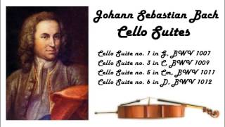 Johann Sebastian Bach  Cello suites in 432 Hz great for reading or studying [upl. by Yrevi47]