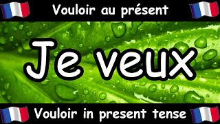 VOULOIR To Want Conjugation Song  Present Tense  French Conjugation  Le Verbe VOULOIR [upl. by Sinylg676]