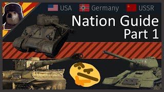 outdated Ground Nations in War Thunder EXPLAINED Part 1  War Thunder Tank Nation Guide [upl. by Shayne]