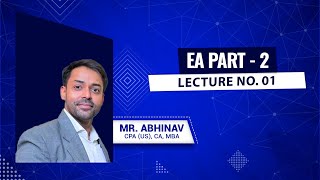 Enrolled Agent  Part  2 Lecture No 1 by Abhinav Raparia [upl. by Sokim]