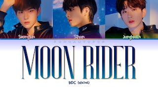 BDC 비디씨 quot MOON RIDER quot Lyrics ColorCodedENGHANROM가사 [upl. by Einberger801]