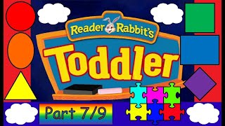 Reader Rabbit Toddler Part 79  Sky Shapers [upl. by Nosredna774]