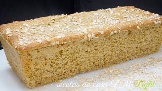 PAN DE AVENA SIN AMASAR SÚPER FÁCIL Y RÁPIDO  SUPER EASY AND QUICK UNKINNED OAT BREAD  KETO [upl. by Cherish856]