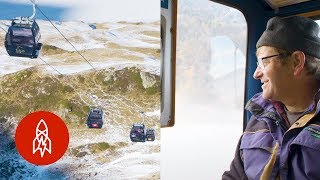 San Francisco Cable Car PowellHyde line UHD 4K [upl. by Leahsim530]